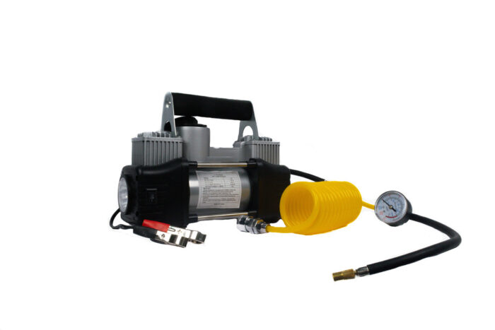 COMPRESOR DOBLE PISTON 4X4 12V 150PSI 35 AMP