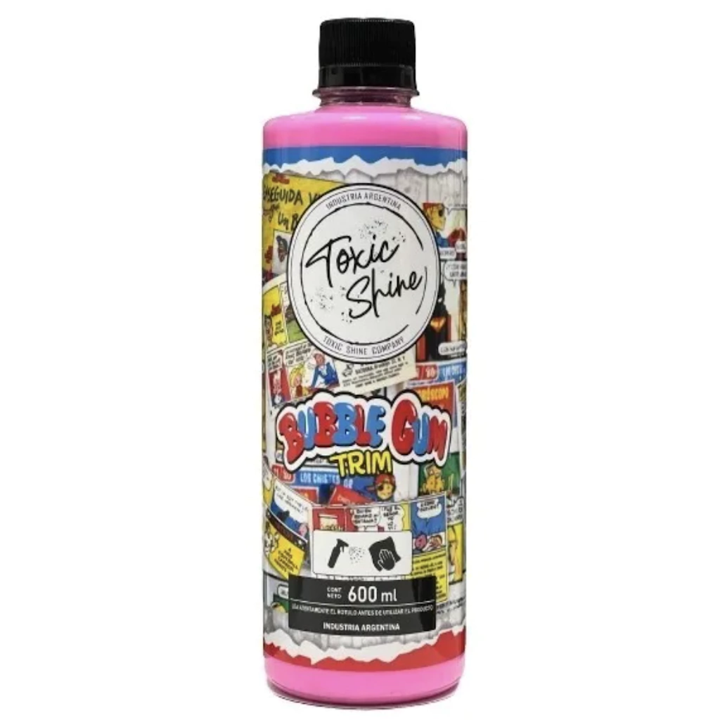 TOXIC SHINE ACONDICIONADOR INTERIOR BUBBLE GUN 600 CC