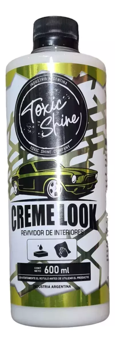TOXIC SHINE ACONDICIONADOR INTERIOR CREME LOOK 600 CC