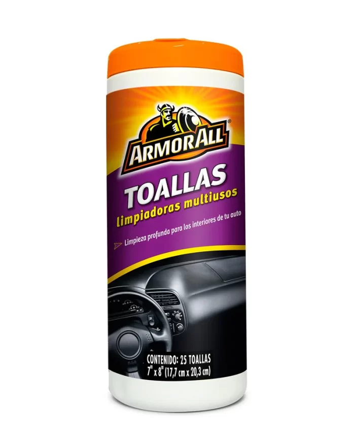 ARMORALL TOALLA LIMPIADORA 25 UNID