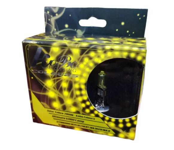 LAMPARA H1 KOBO 12V 55W AMARILLAS BLISTER - Imagen 2