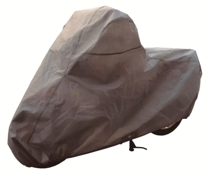 CUBRE MOTO TALLE M BI-CAPA MICROPERFORADO