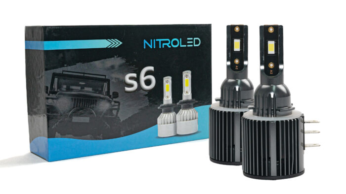 KIT CREE LED H15 S6 CHIP COB 12V