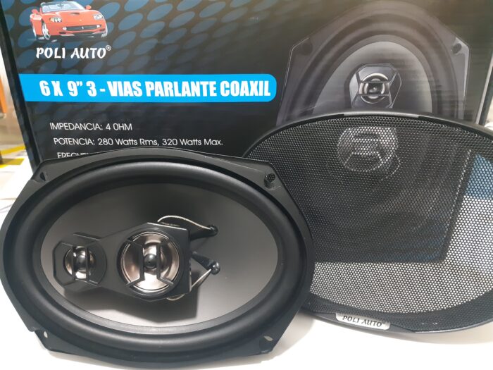 ACC ELECT PARLANTE 6X9 3 VIAS JGO