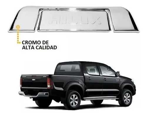 APLIQUE CROMO MANIJA HILUX 05/.. PORTON TRAS 1P