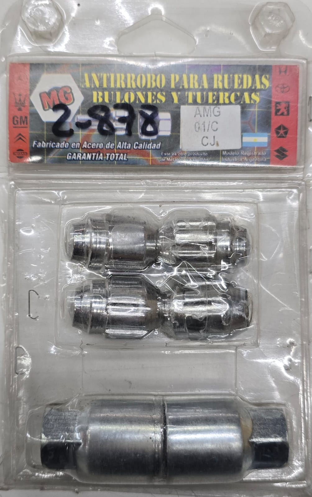 TUERCA ANTIRROBO HEX 21 R 1/2SAE CIEGA
