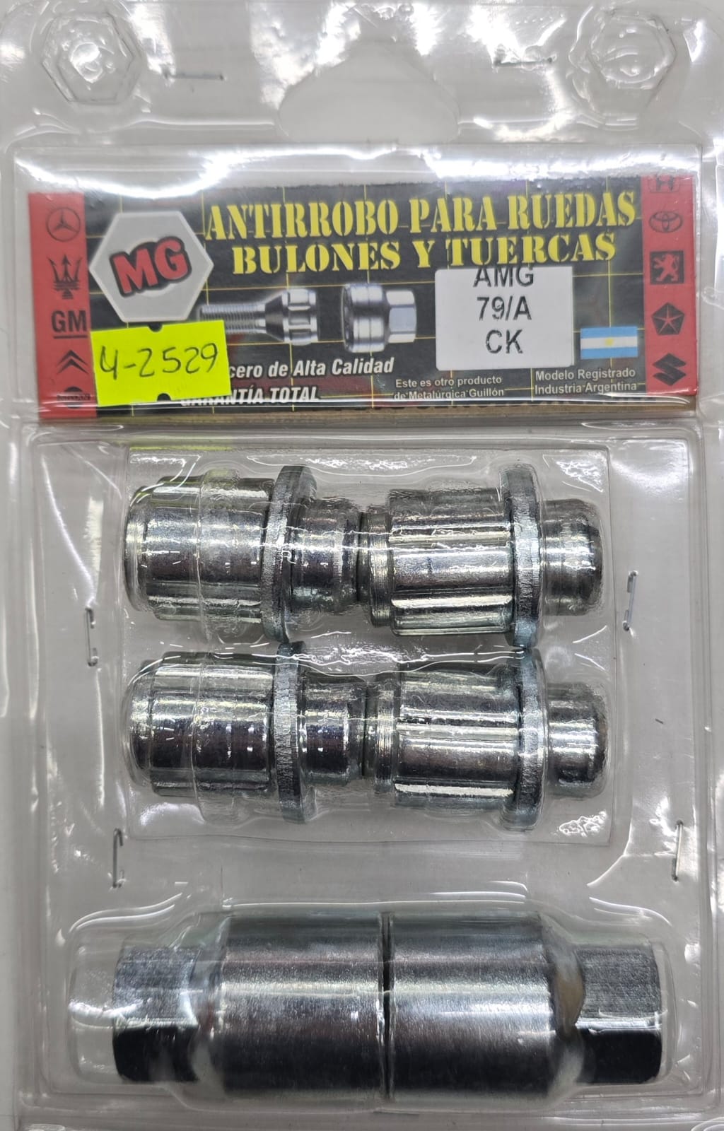 TUERCA ANTIRROBO HEX 21 R 12 X 1.5 CIEGA GUIA 18
