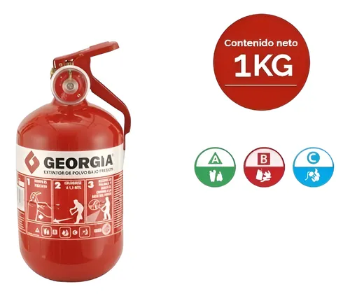 SEG MATAFUEGO REGLAMENTARIO 1KG C/SELLO CORTO - Imagen 2