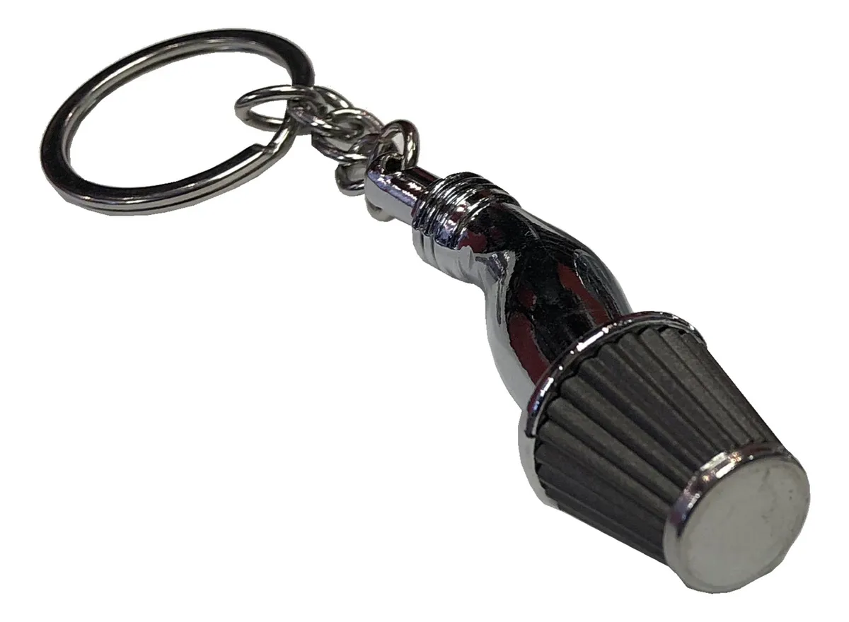 LLAVERO TUNNING DEPORTIVO FILTRO CONICO NEGRO