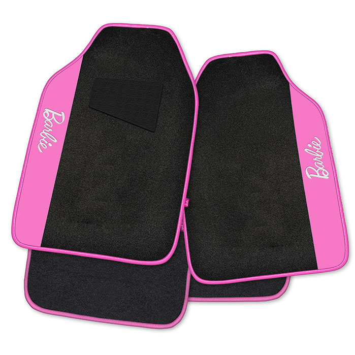 CUBRE ALF TELA UNIV BARBIE NEGRO C/ROSA C/GRAMPAS