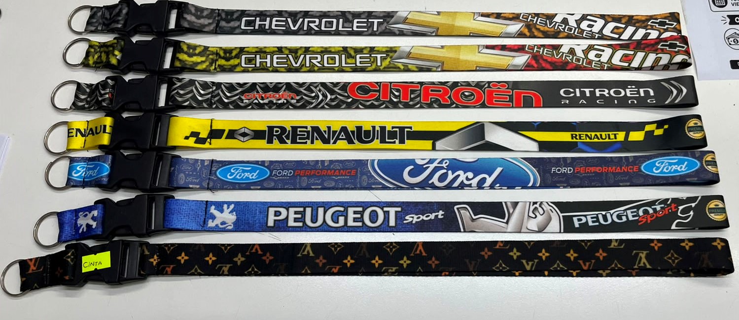 LLAVERO CINTA VARIAS MARCAS