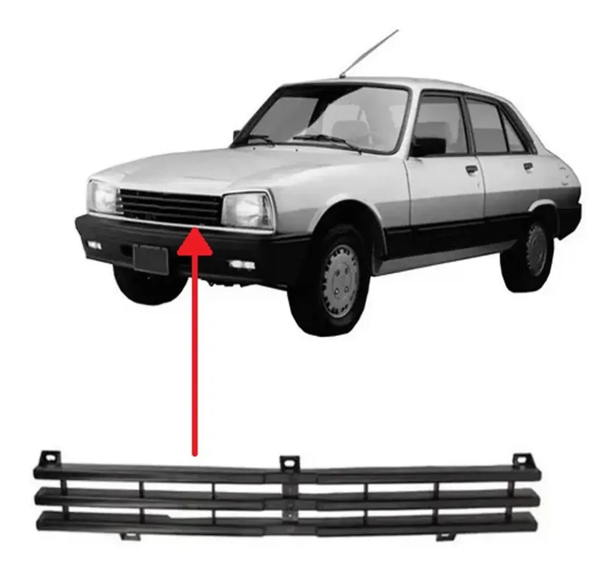 PARRILLA DELANTERA 504 87/96 SR