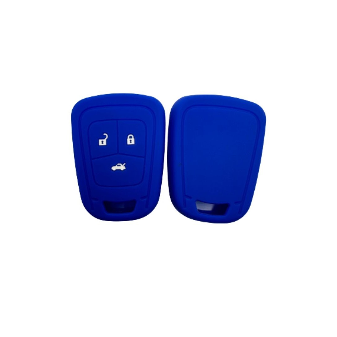 CUBRE LLAVE DE SILICONA - CHEVROLET PRISMA - COLOR AZUL