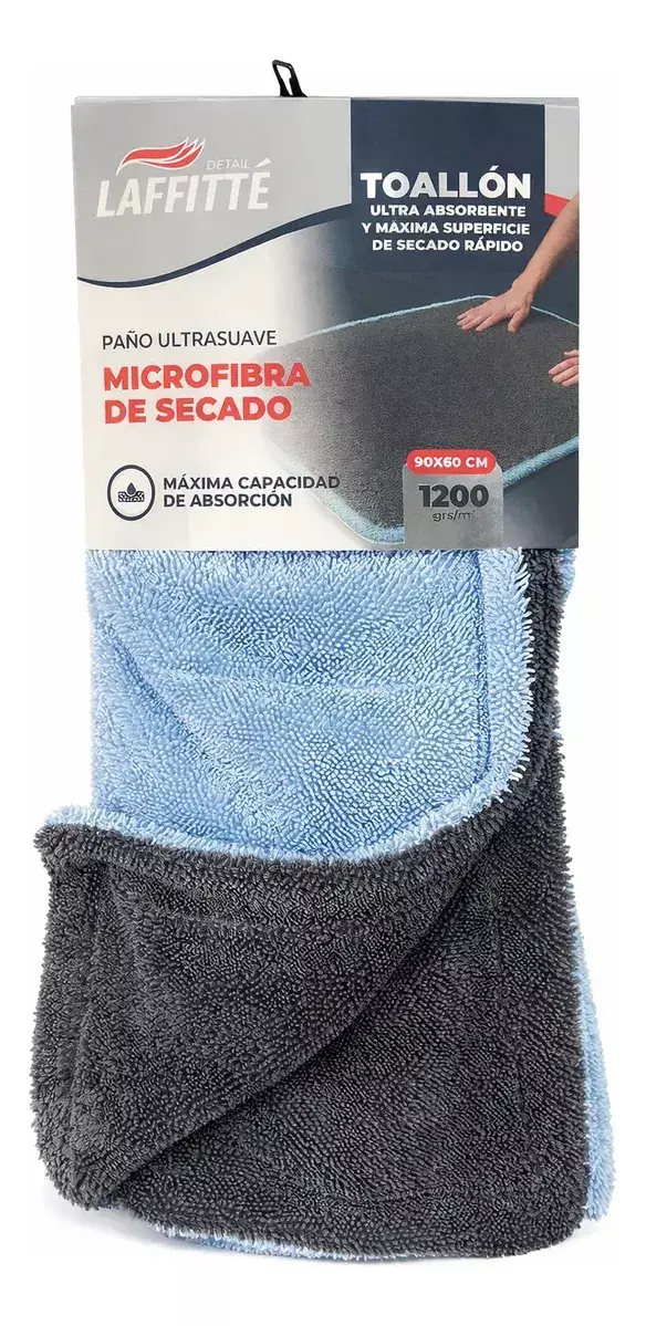 PAÑO DE MICROFIBRA TOALLON 90 X 60 CM 1200 GRS LAFFITTE